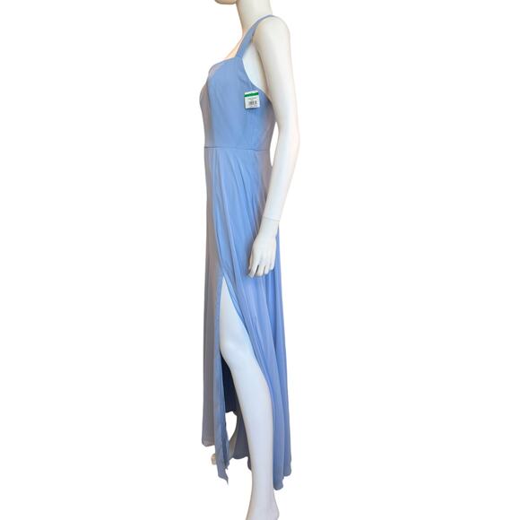 New ~ AFTER SIX ~1558 Contoured Wide Strap Sweetheart Maxi Dress Size 6 - Picture 5 of 8